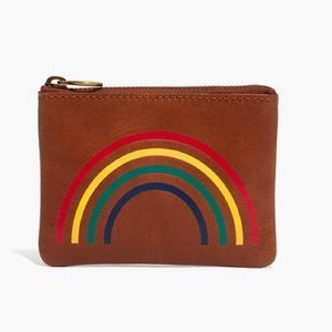 Madewell Rainbow Zip Wallet 🌈